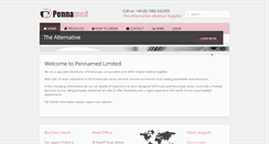 Desktop Screenshot of pennamed.co.uk